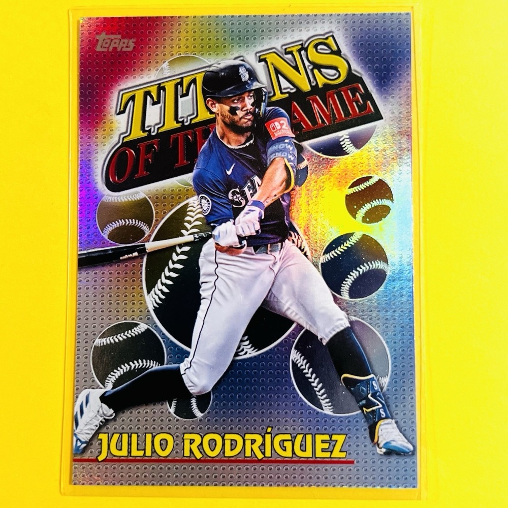 2026 Topps Series 1 Julio Rodriguez Titans of the Game - #TOG-20‎ Mariners